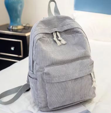 Personalised Corduroy Back Pack