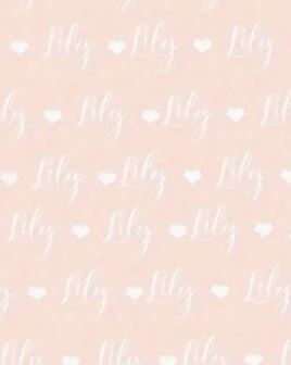 Style 3 Name Blanket