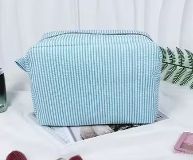 Plaid Cosmetic Bag