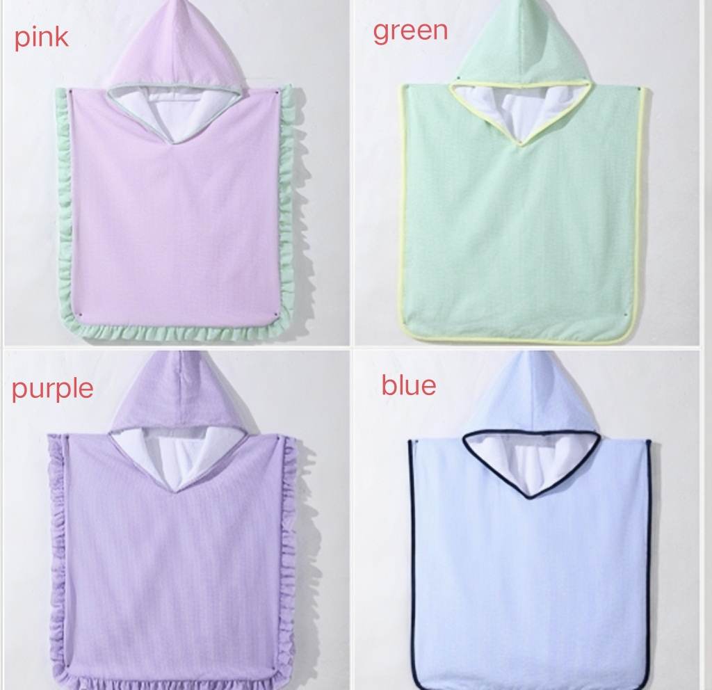 Seersucker Hooded Towel