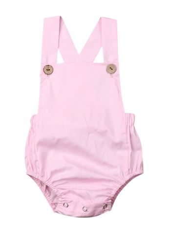 Plain Baby Romper