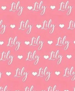 Style 3 Name Blanket