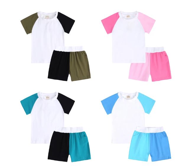 Adults Kids Tales Contrast Short Set