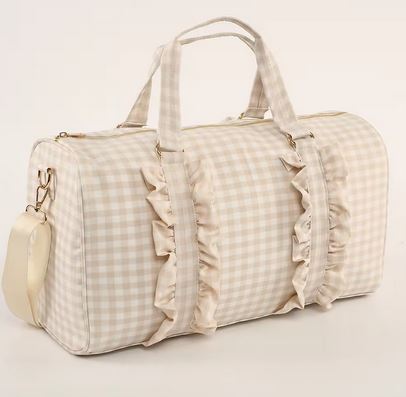 Gingham Ruffle Bag