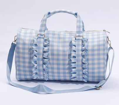 Gingham Ruffle Bag