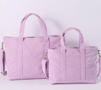 Corduroy Tote Bag